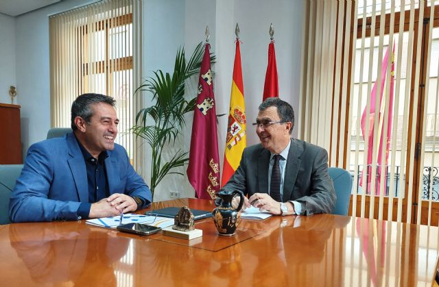 Buendía y Ballesta mantienen una reunión para seguir avanzando en los temas que afectan a Alcantarilla y Murcia - 1, Foto 1