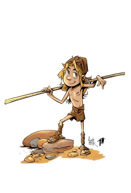 Aterriza en la península la saga ´Isaco y sus aventuras´, el cómic que da a conocer el mundo indígena canario a través de un poblado prehispánico milenario - 4, Foto 4