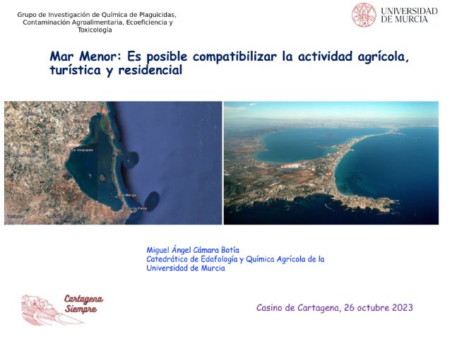 Conferencia Mar Menor: es posible compatibilizar - 2, Foto 2