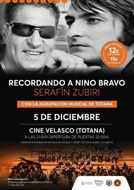 El artista Serafín Zubiri y la Banda de la Agrupación Musical protagonizan el espectáculo “Recordando a Nino Bravo”, Foto 2