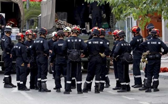 La rotonda de entrada a Lorca, en la confluencia entre la carretera de Murcia y la ronda sur, será denominada con el nombre de 'Plaza de la Unidad Militar de Emergencias' - 1, Foto 1