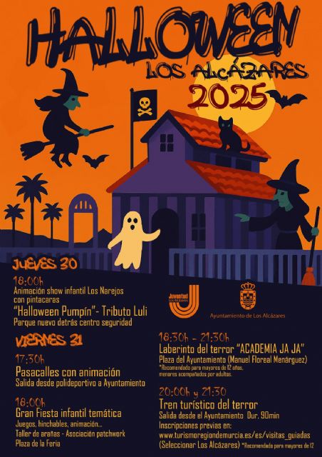 Los Alcázares celebra Halloween con un pasacalles popular y un laberinto del terror para los más valientes - 1, Foto 1