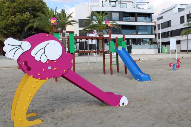 La playa de Villananitos cuenta con dos nuevas zonas de juego infantil - 3, Foto 3
