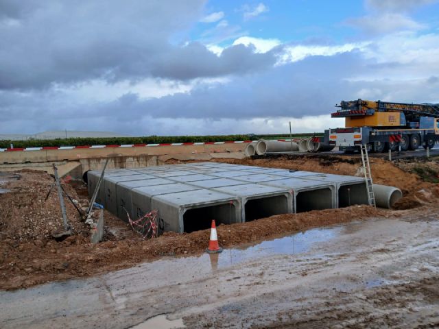 Fomento afirma que la mejora del drenaje de la autovía RM-19 cuenta con el visto bueno de la CHS - 1, Foto 1