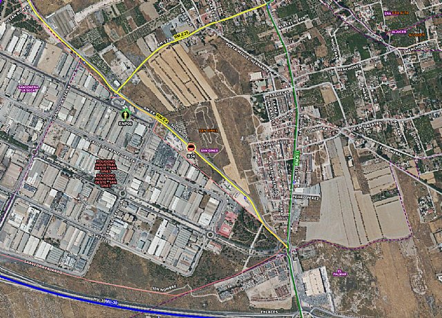 6 heridos en accidente de tráfico ocurrido esta mañana en San Ginés - 1, Foto 1