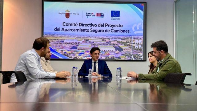 El Comité Directivo del proyecto del aparcamiento seguro para camiones de Murcia aborda su desarrollo técnico y administrativo - 2, Foto 2