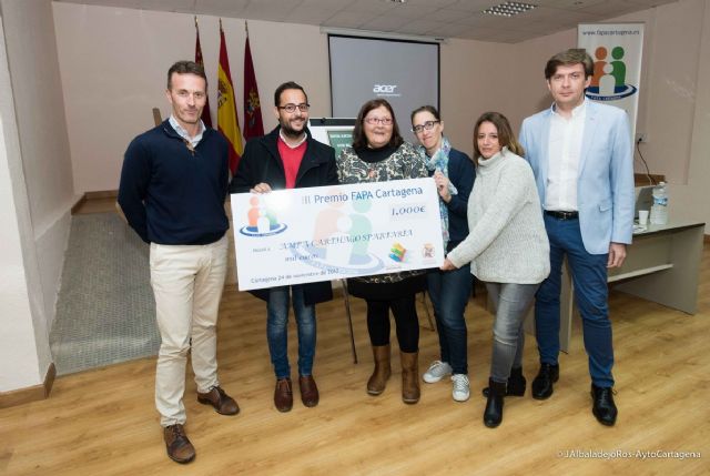 La AMPA del Carthago Spartaria gana el III Premio FAPA Cartagena - 1, Foto 1