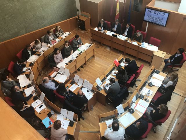 Balance de votaciones del Pleno Ordinario del Ayuntamiento de Lorca correspondiente al mes de noviembre de 2017 - 1, Foto 1