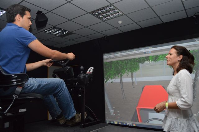 La UPCT aplica realidad virtual para formar en desalojo de edificios en caso de emergencia y acciones ergonómicas - 2, Foto 2