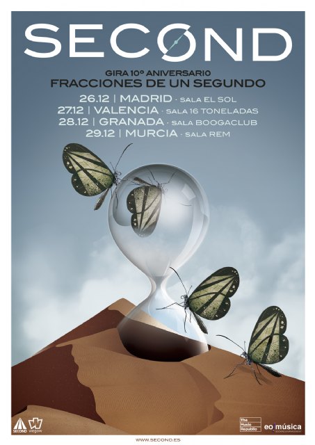 Second ofrecerá cuatro conciertos exclusivos para presentar la reedición de Fracciones de un segundo - 2, Foto 2