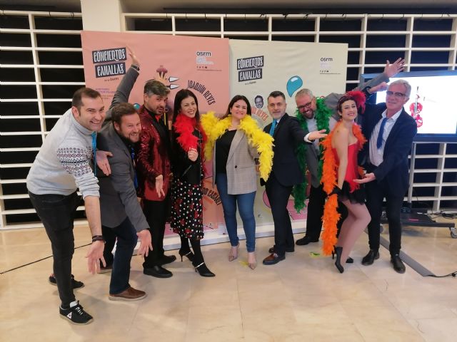 Presentan un ciclo de conciertos que unirá a la Sinfónica de la Región con Joaquín Reyes, José Manuel Zapata y Zoo Cabaret - 1, Foto 1