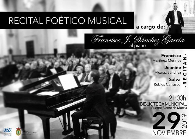 Fuente Álamo acoge este viernes un recital poético musical gratuito dentro de su programación cultural - 1, Foto 1