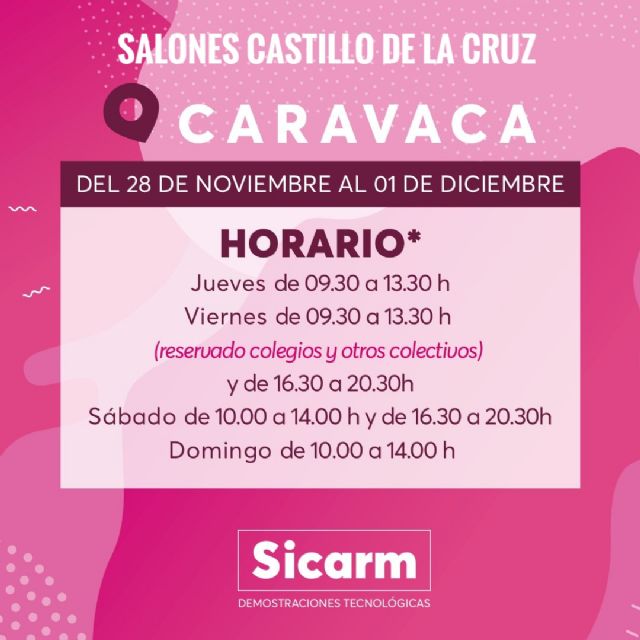 Caravaca acoge desde este jueves al próximo domingo la feria tecnológica ´SICARM 2019´ - 1, Foto 1
