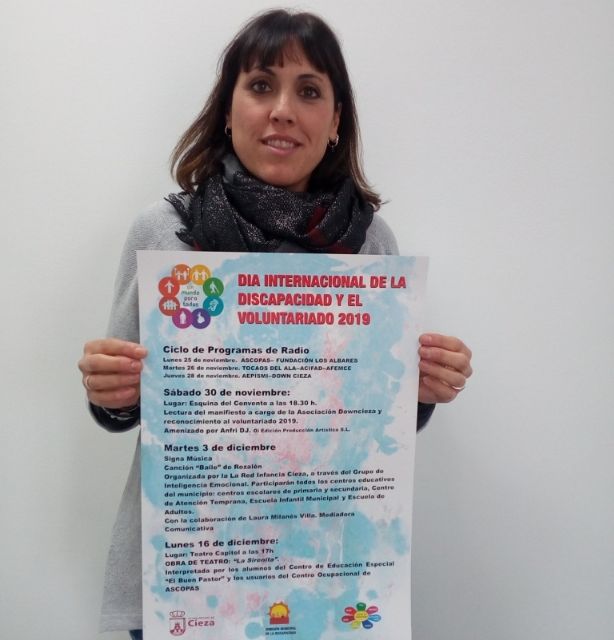 El Ayuntamiento apoya el Día internacional de la Discapacidad y el Voluntariado 2019 con la celebración de actividades - 1, Foto 1