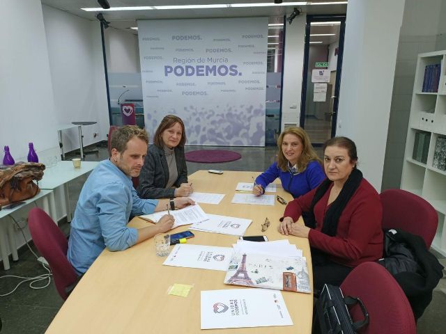 Podemos inicia una ronda de contacto con colectivos y asociaciones sociales de la Región - 1, Foto 1