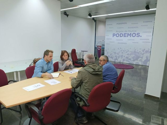 Podemos inicia una ronda de contacto con colectivos y asociaciones sociales de la Región - 2, Foto 2