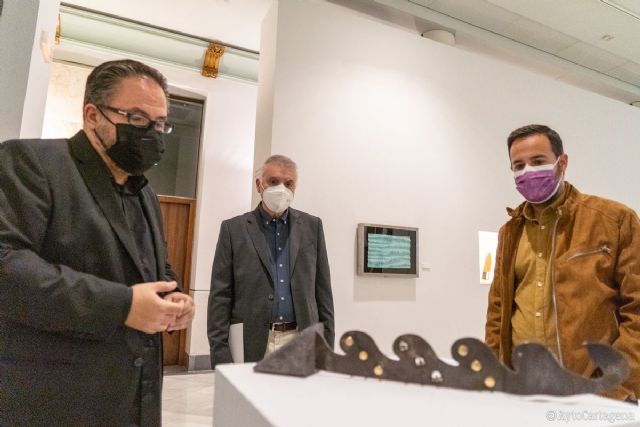 Ocho artistas españoles y ocho italianos homenajean el arte mitológico en el Palacio Consistorial de Cartagena - 1, Foto 1