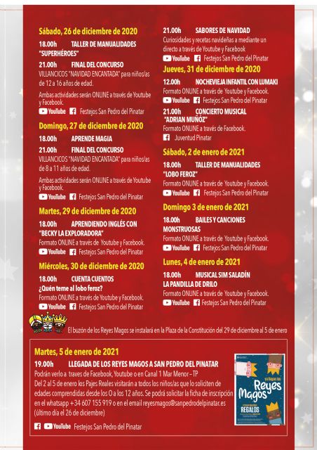 El Belén Municipal y actividades familiares online, animarán las fiestas navideñas - 3, Foto 3