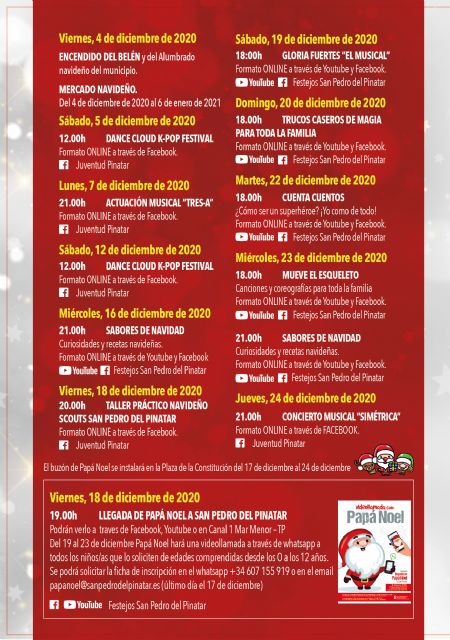 El Belén Municipal y actividades familiares online, animarán las fiestas navideñas - 5, Foto 5