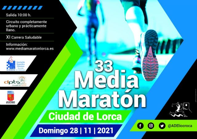 La Policía Local de Lorca establece normas especiales de tráfico como motivo, mañana domingo, de la celebración de la XXXIII Media Maratón Ciudad de Lorca - 1, Foto 1
