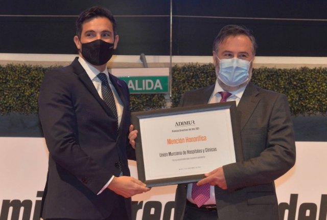 ADIMUR premia con un reconocimiento a los centros UMHC por su labor en la pandemia COVID19 - 1, Foto 1