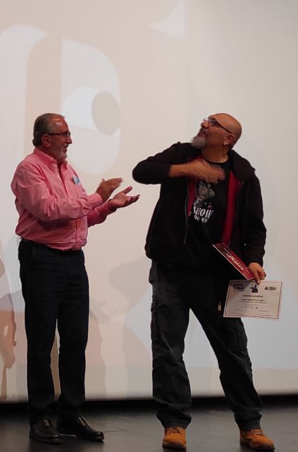 Milana Bonita entregó sus premios Nazarín, Azarías y Jordi Rebellón en el Certamen de Teatro Aficionado Paco Rabal - 1, Foto 1
