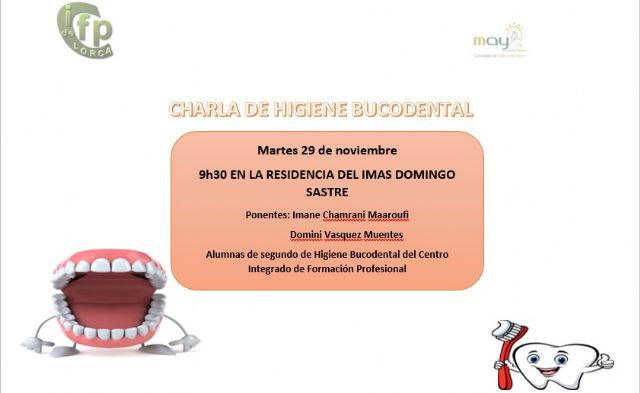 La concejalía de Política del Mayor y el Centro Integrado de Formación Profesional de Lorca colaboran en una iniciativa para ofrecer charlas en residencias de nuestro municipio - 1, Foto 1