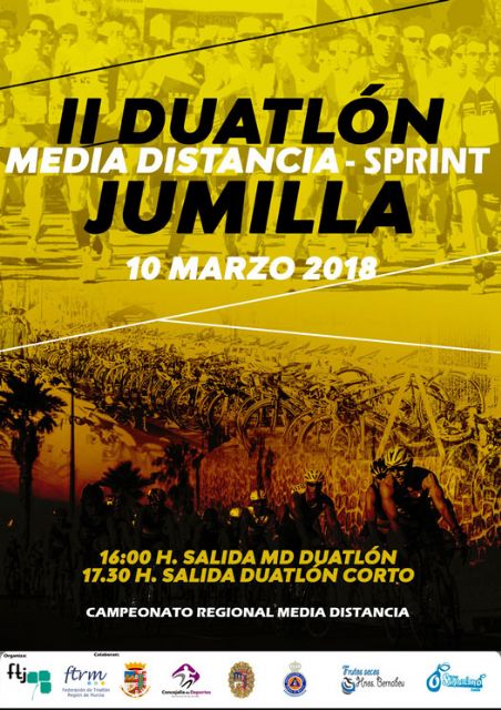 Jumilla será la sede del Campeonato Regional de Duatlón de Media Distancia - 1, Foto 1