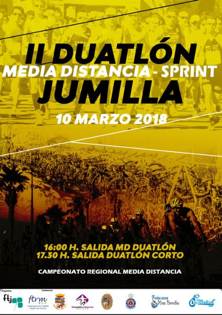 Jumilla será la sede del Campeonato Regional de Duatlón de Media Distancia - 1, Foto 1