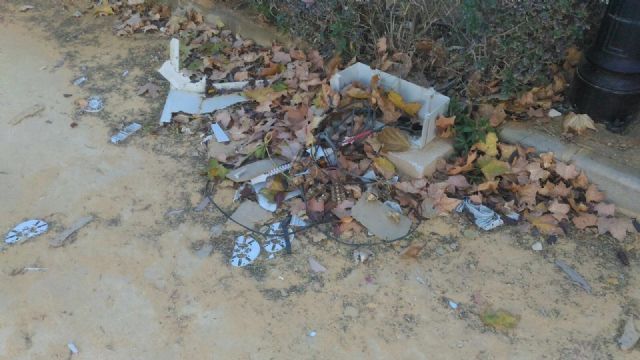 El Ayuntamiento de Lorca denunciará ante la Policía Nacional los actos vandálicos producidos durante las últimas noches en distintas infraestructuras públicas municipales - 5, Foto 5