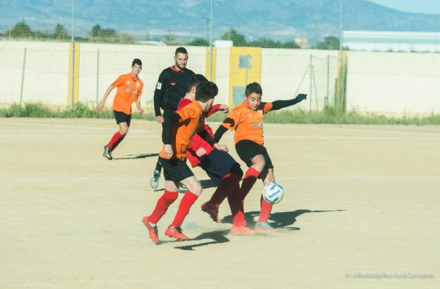 E.F. La Aljorra y A.D. Franciscanos en futbol 5 y C.D. Maristas, Cartagena F.C. y A.D. La Isla en futbol 7 los mejores en el primer tercio de la Liga Comarcal de Futbol Base - 1, Foto 1