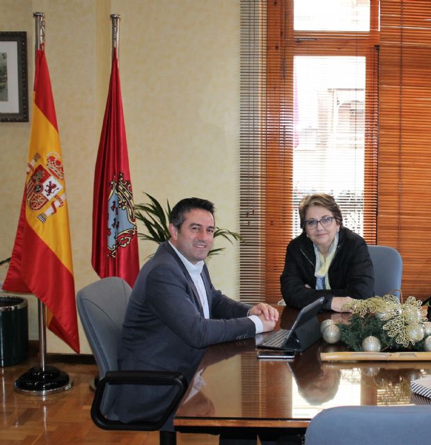El alcalde recibe a la presidenta del Comedor Social Beata Piedad, tras su nueva elección días pasados - 5, Foto 5