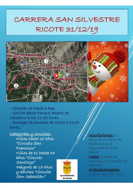 Carrera de San Silvestre Ricote 2019 - 1, Foto 1