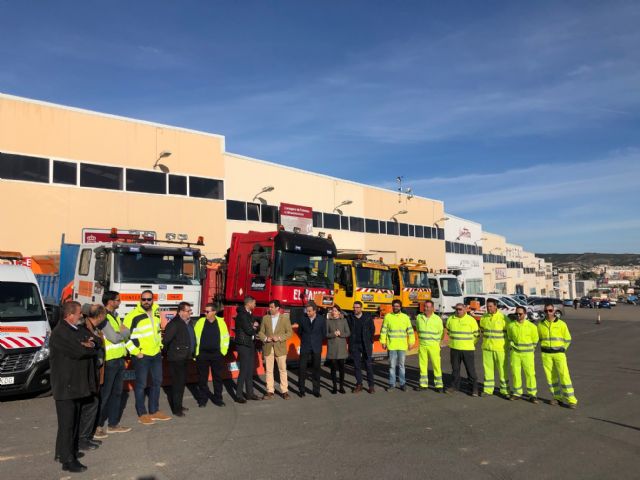 La Comunidad presenta el dispositivo para garantizar la seguridad en las carreteras de la Región ante posibles episodios de hielo y nieve - 1, Foto 1
