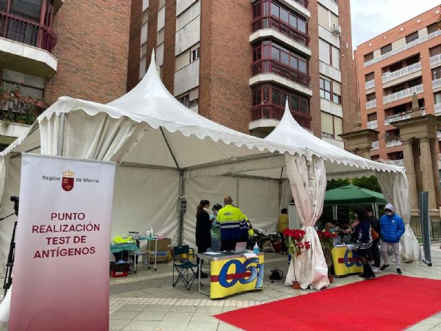 El Ayuntamiento de Lorca solicita a la Consejería de Salud de Murcia que refuerce con más personal y medios logísticos el punto móvil de test y vacunas del próximo 30 de diciembre - 1, Foto 1