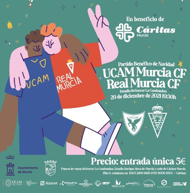 Real Murcia y UCAM Murcia disputan este miércoles un partido amistoso a beneficio de Cáritas - 1, Foto 1