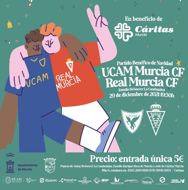 Real Murcia y UCAM Murcia disputan este miércoles un partido amistoso a beneficio de Cáritas - 1, Foto 1