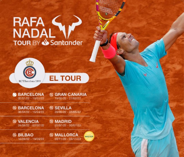 Da comienzo la IX Edición del Rafa Nadal Tour by Santander, el circuito juvenil de tenis solidario a favor de la Fundación Rafa Nadal - 1, Foto 1