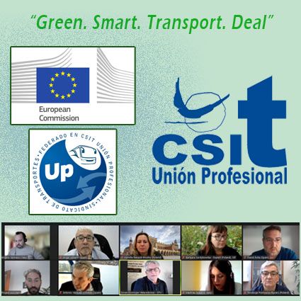 UP- Sindicato de Transportes participa en el proyecto europeo Green. Smart. Transport. Deal - 1, Foto 1
