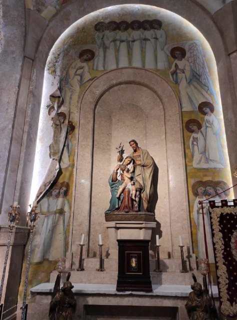 Asociación Cartaginense: Patrimonio de gran valor en peligro en la Iglesia de Santa María de Gracia - 1, Foto 1