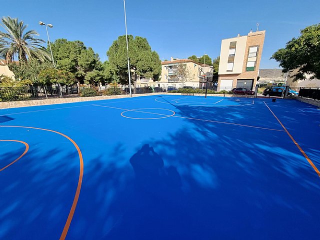 Nueva pista de baloncesto en el parque de Sanz Orrio - 1, Foto 1