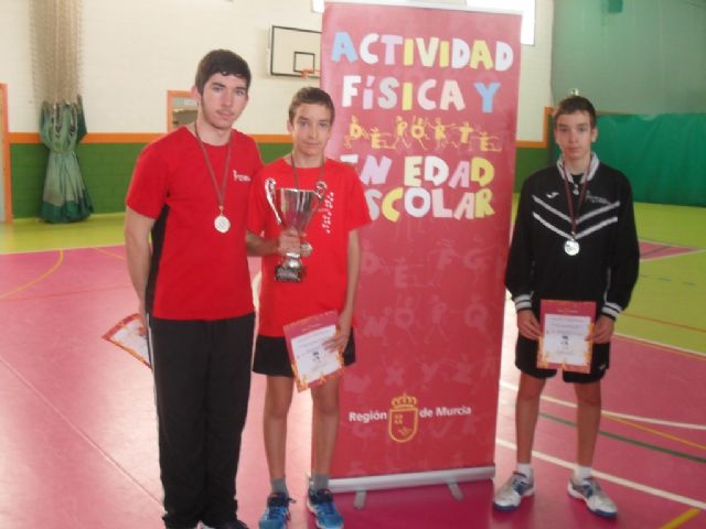 The IES "Juan de la Cierva" won the 2nd place in the Regional Final Table Tennis School Sports, Foto 3