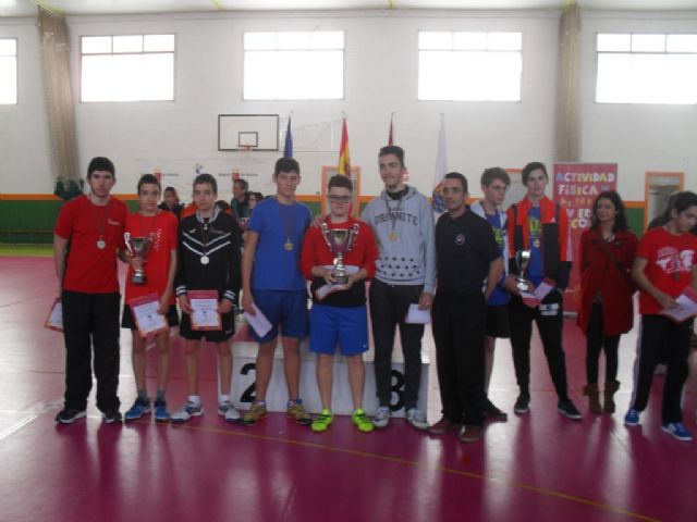 The IES "Juan de la Cierva" won the 2nd place in the Regional Final Table Tennis School Sports, Foto 6