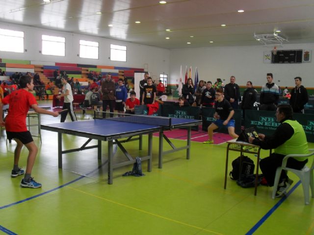 The IES "Juan de la Cierva" won the 2nd place in the Regional Final Table Tennis School Sports, Foto 9