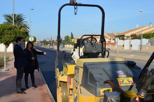La avenida del Mirador, en Santiago de la Ribera, estrena asfalto - 2, Foto 2