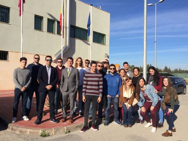 Alumnos de Criminología de la UCAM en Cartagena visitan Centro de Inserción Social Guillermo Miranda - 1, Foto 1