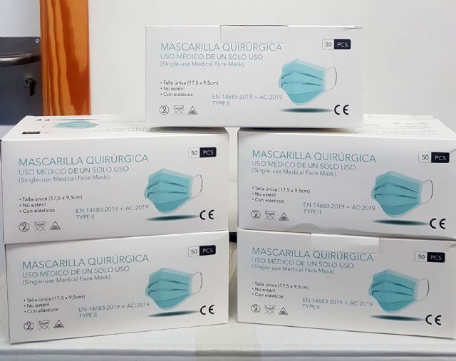 El Ayuntamiento torreño entrega 3.500 mascarillas a los centros docentes locales - 1, Foto 1