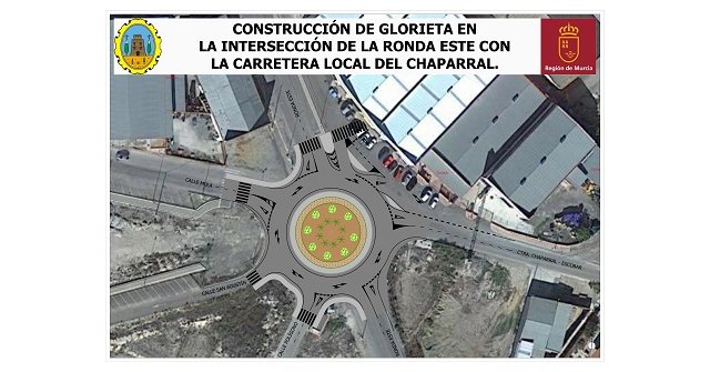 Abiertos los periodos de licitación de las obras para la construcción de una Glorieta en la intersección de la Ronda Este con la Ctra. del Chaparral - 1, Foto 1