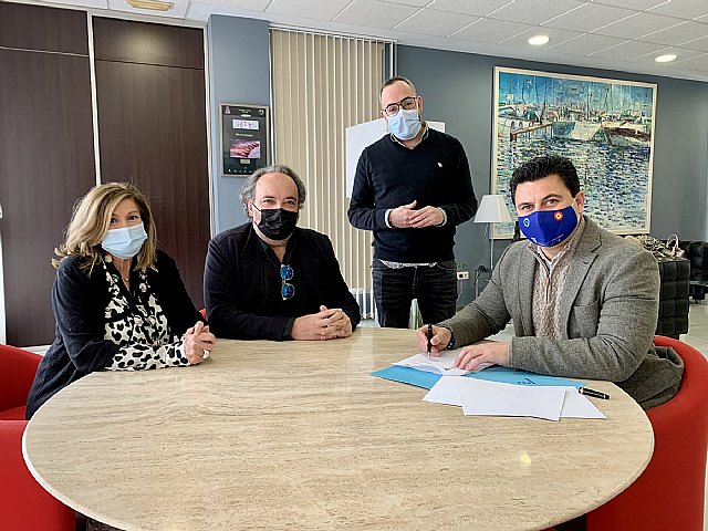 El Ayuntamiento de San Javier trabajará con la Cátedra Internacional Muher Art-Quitectura de la UCAM en materia artística y cultural - 1, Foto 1