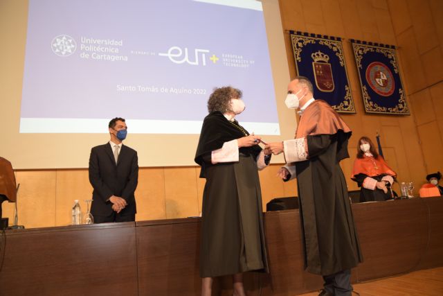 La UPCT distingue a estudiantes, investigadores y empresas por Santo Tomás de Aquino - 2, Foto 2